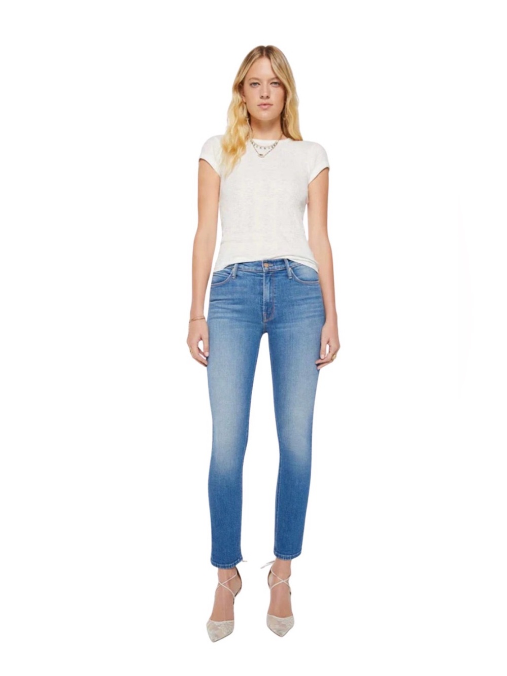 Mother High Waisted Looker Jeans Size 26